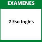 Examen 2 Eso Ingles Pdf