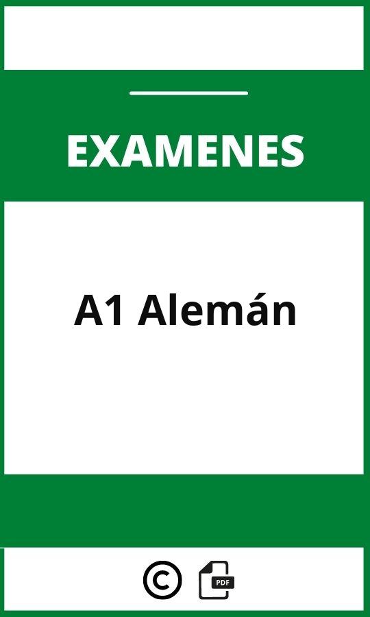 Examen A1 Alemán Pdf