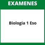 Examen Biologia 1 Eso