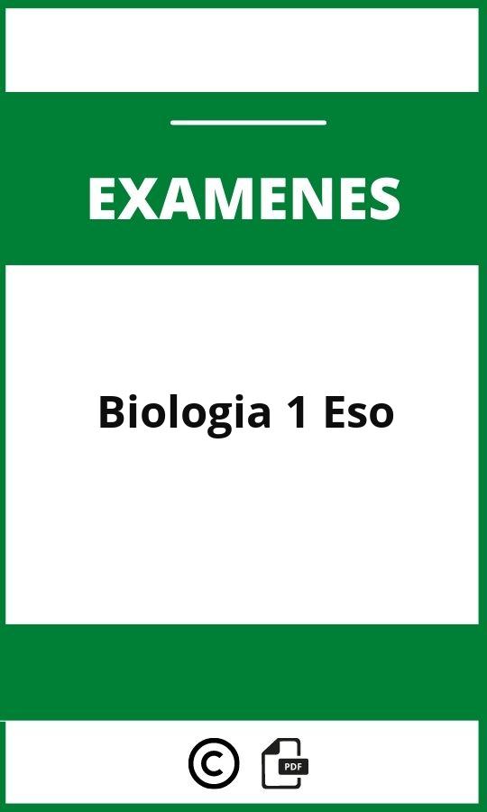 Examen Biologia 1 Eso