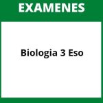 Examen Biologia 3 Eso