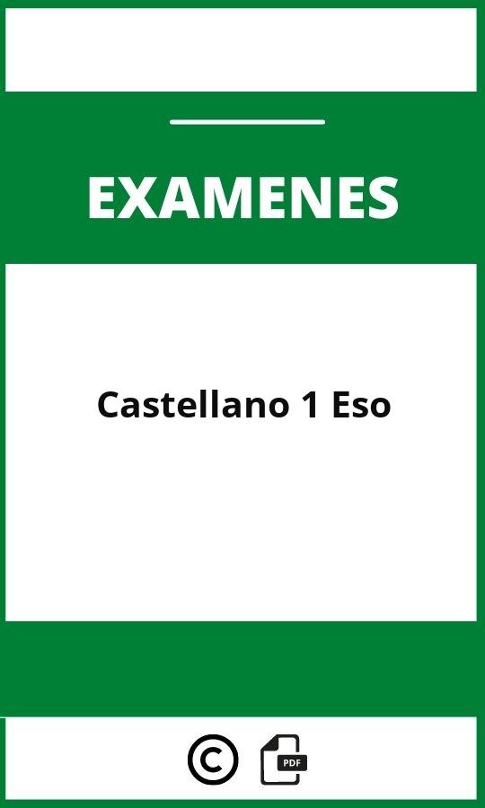 Examen Castellano 1 Eso