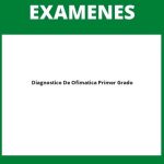 Examen Diagnostico De Ofimatica Primer Grado