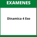 Examen Dinamica 4 Eso Pdf