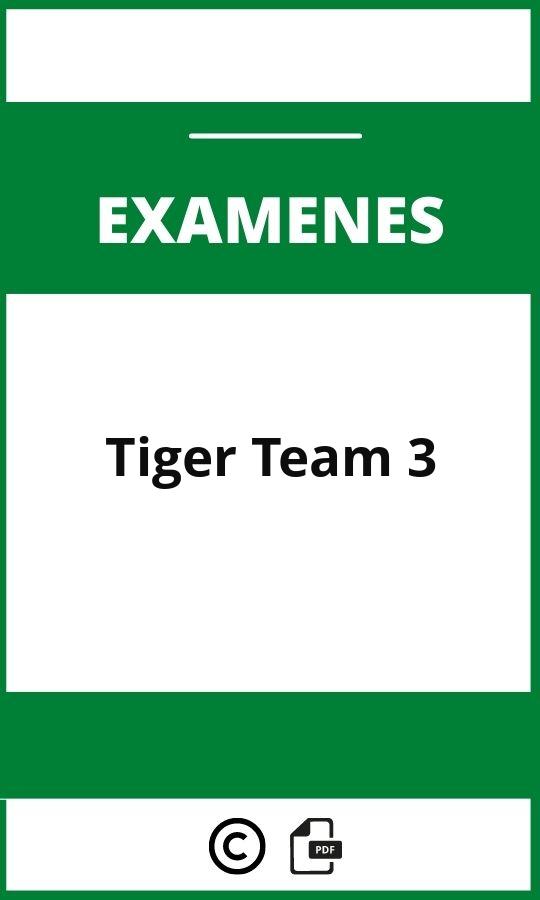 Examenes Tiger Team 3